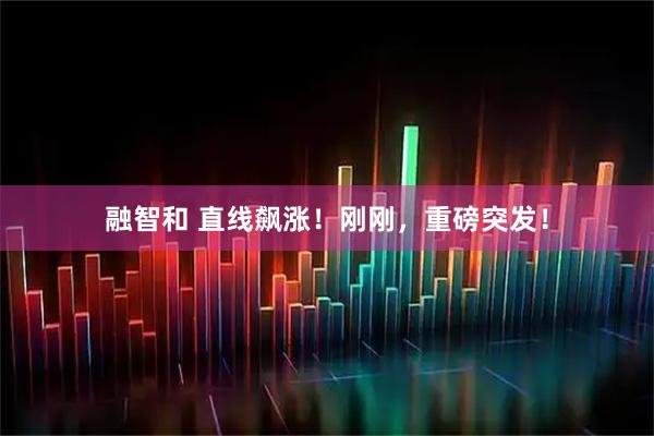 融智和 直线飙涨！刚刚，重磅突发！